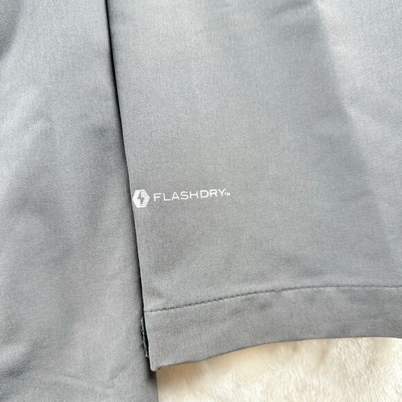 The North Face Jacket Men's XXL Flash Dry Full Zip Gray Softshell Activewear - Picture 11 of 12